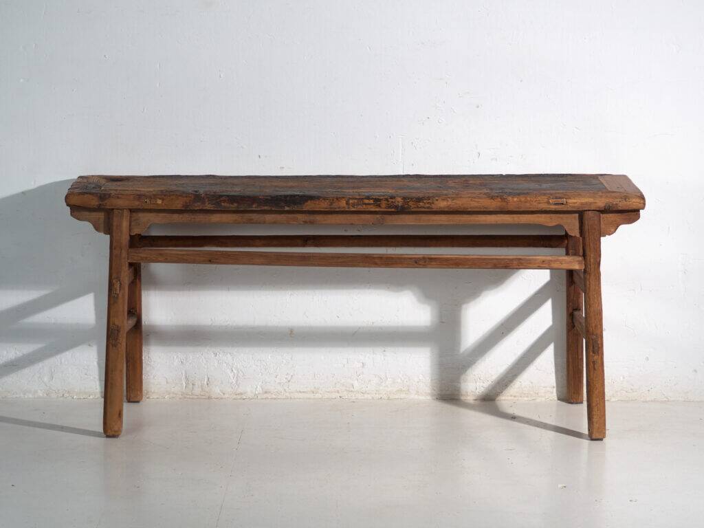 Old pine wood console – China, circa 1930