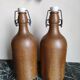 Lot 2 old bottles in glazed stoneware 0.5 L