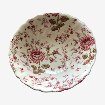 Saladier rose chintz Johnson Bros