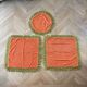 Chenille fabric cushion covers - Ref 1331