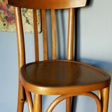 Chaise de bistrot en bois courbé Mahieu