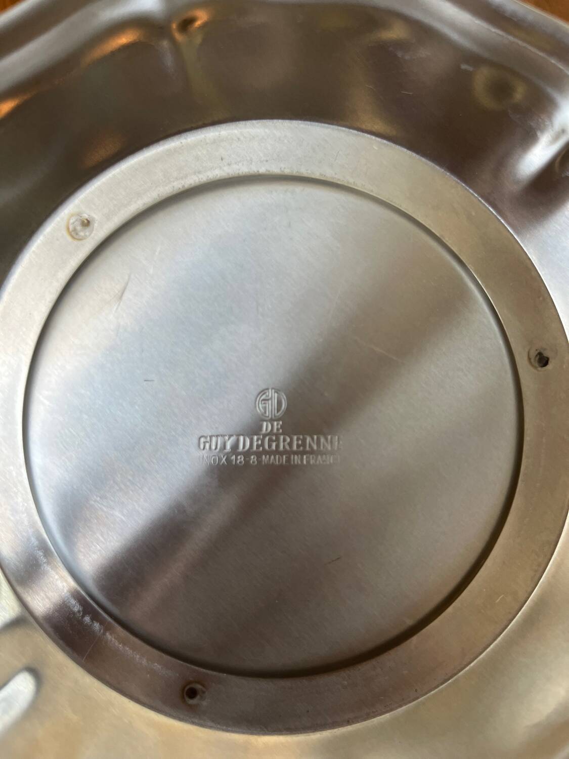 Seau à champagne en inox Guy Degrenne