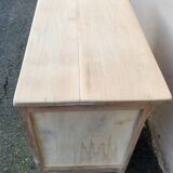 Very pretty Parisian small PONCE model in beech from the 1940s.