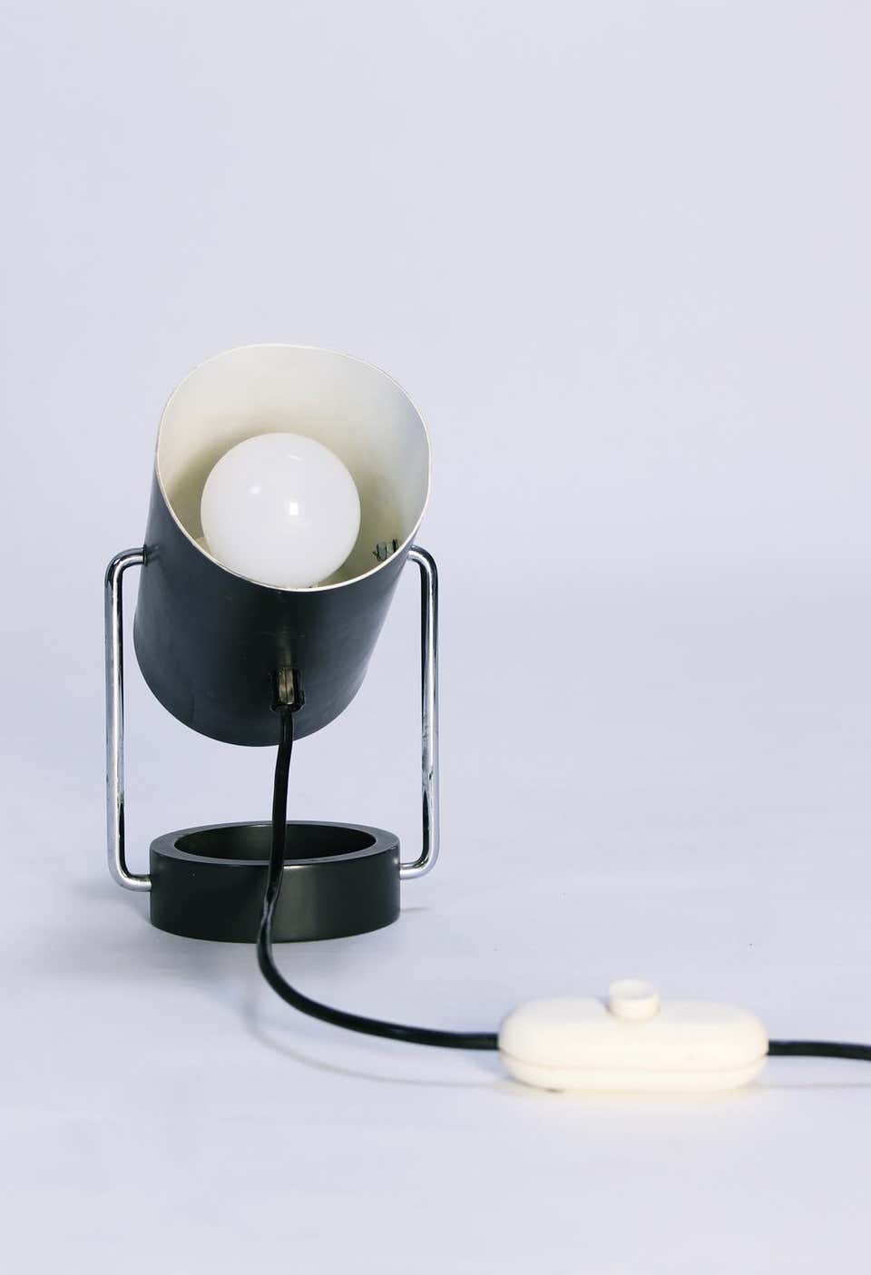 Tubus table lamp by tulux, 1960s