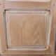 GLASS CABINET IN SOLID OAK