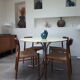 Marble table of the 70s at Roche Bobois
