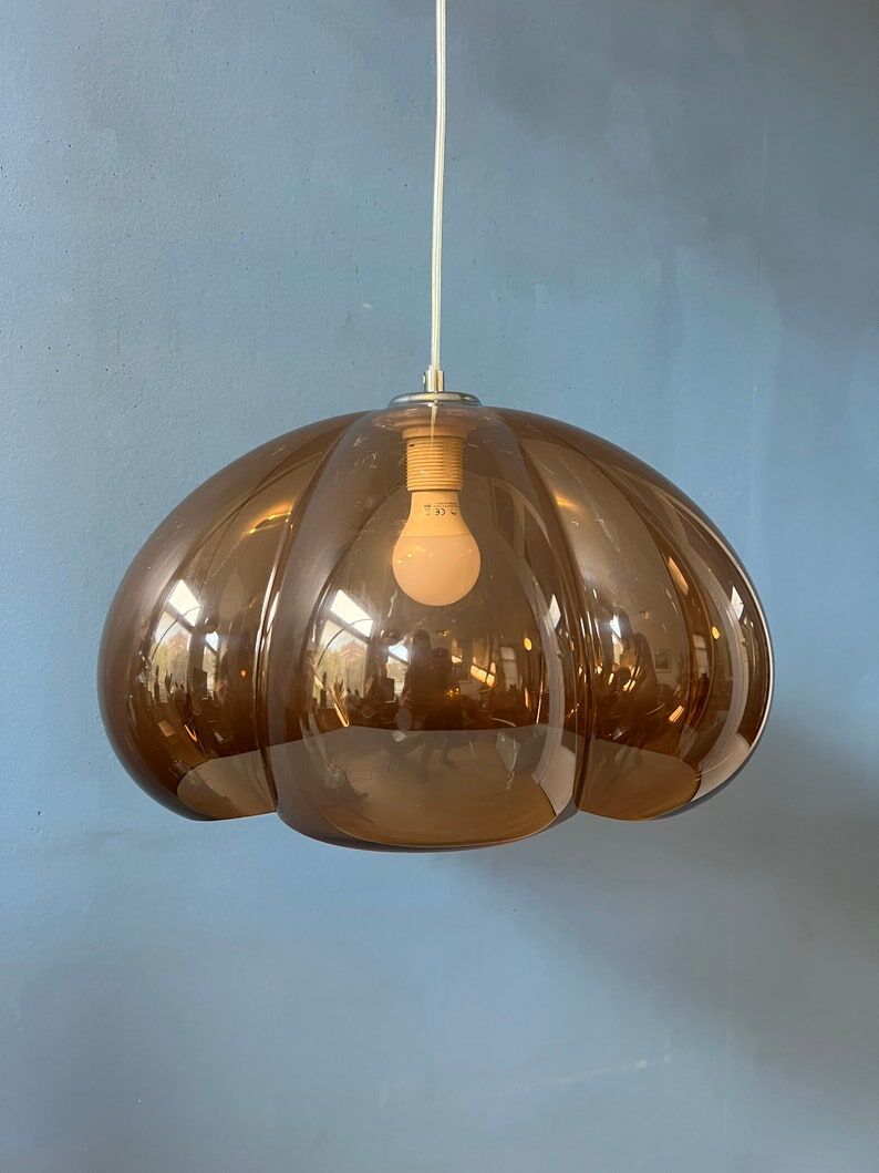 Pendant lamp Herda space age 70s
