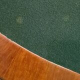 Half-moon table, convertible round game table