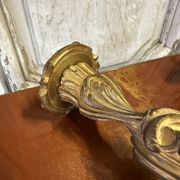 Pair of bronze candlesticks from the early 20th century in Louis XV style.