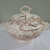 Iron earth soup tureen