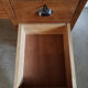 Blond oak desk