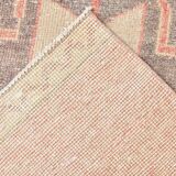 2x8 Soft Pastel Red Turkish Vintage Runner Rug, 78x246Cm FREE SHIPPING