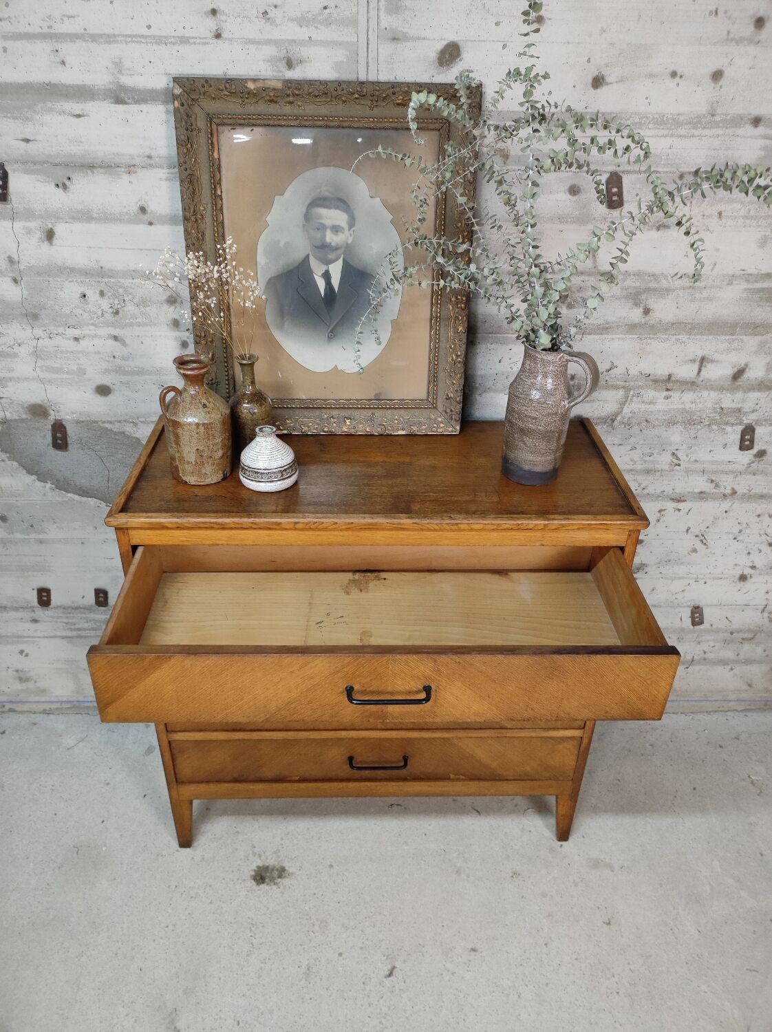 Commode vintage en bois