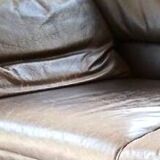 Roche Bobois leather sofa