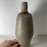 Bouteille ou vase vintage en grès