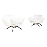 Studio Tecnico APA, Pair of Armchairs Model M530 for Lenzi. Italy C.1950