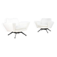 Studio Tecnico APA, Pair of Armchairs Model M530 for Lenzi. Italy C.1950