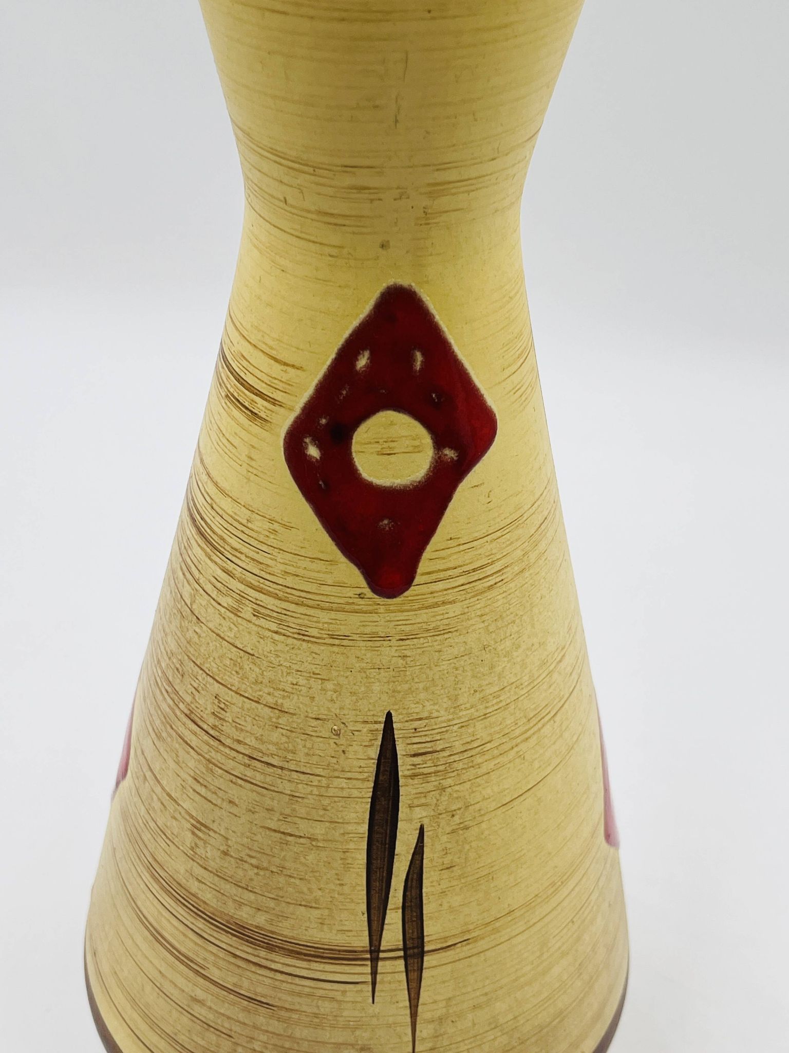 Vase cruche Dümler & Breiden jaune