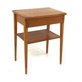 Scandinavian teak bedside table, Sweden, 1950
