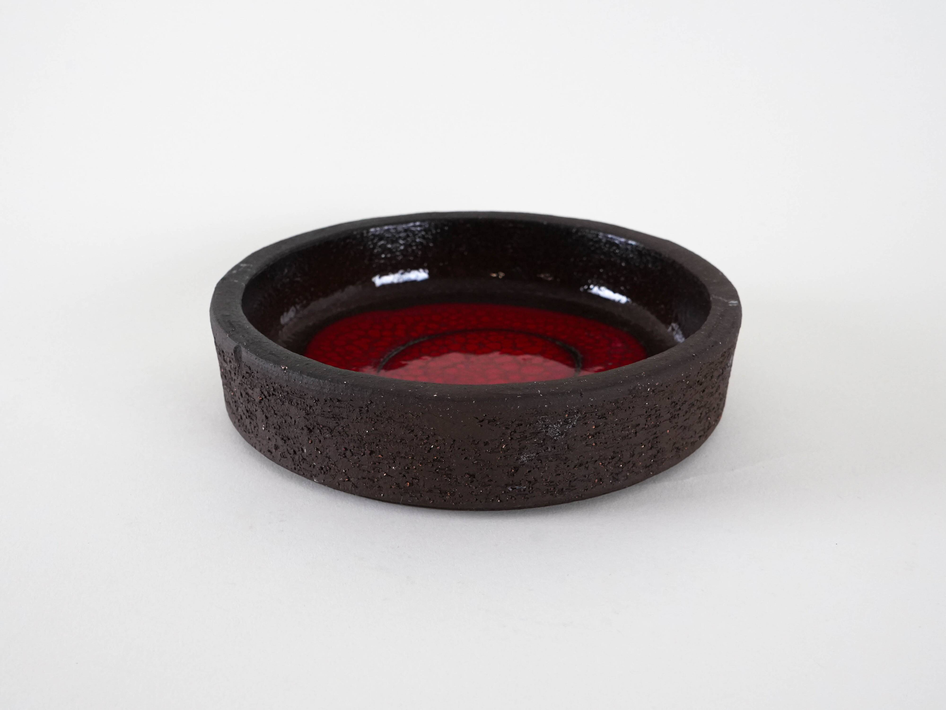 Ceramic bowl, Danish design, 1960s, manufacturer: Lehmann