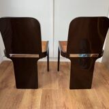 2 Pierluigi Molinari chairs 1970