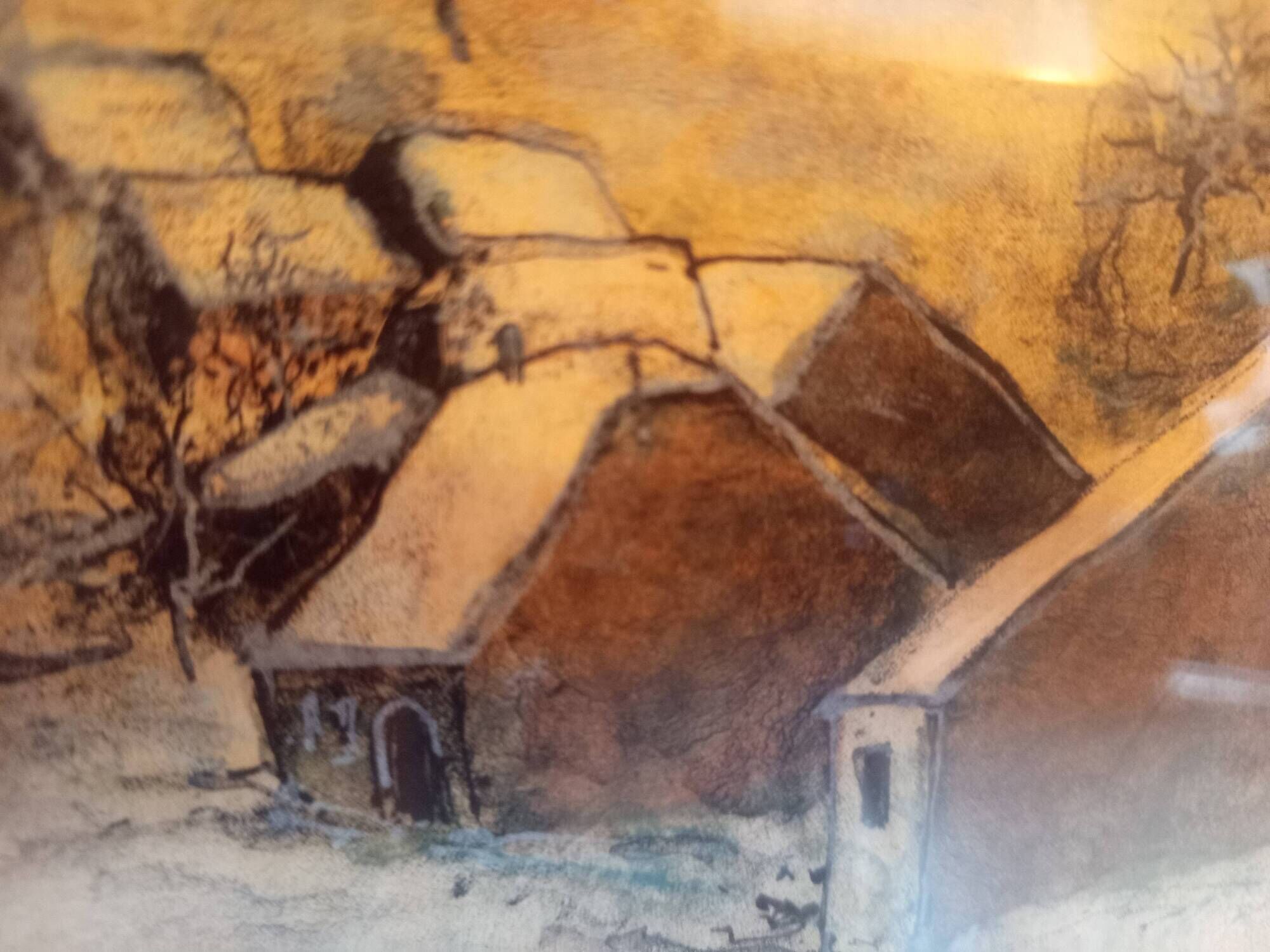 Bernard Gantner – Large lithograph signed and numbered 49/85