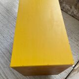 Furniture chest of drawers two-tone 60s