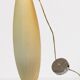 Lampara colgante italiana moderna de tubo ocher Murano crystal, 1990