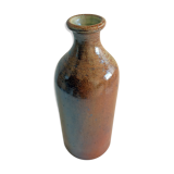 Old vase soliflore in glazed sandstone vintage