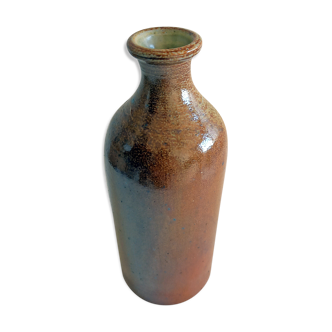 Ancien vase soliflore en grès vernissé vintage