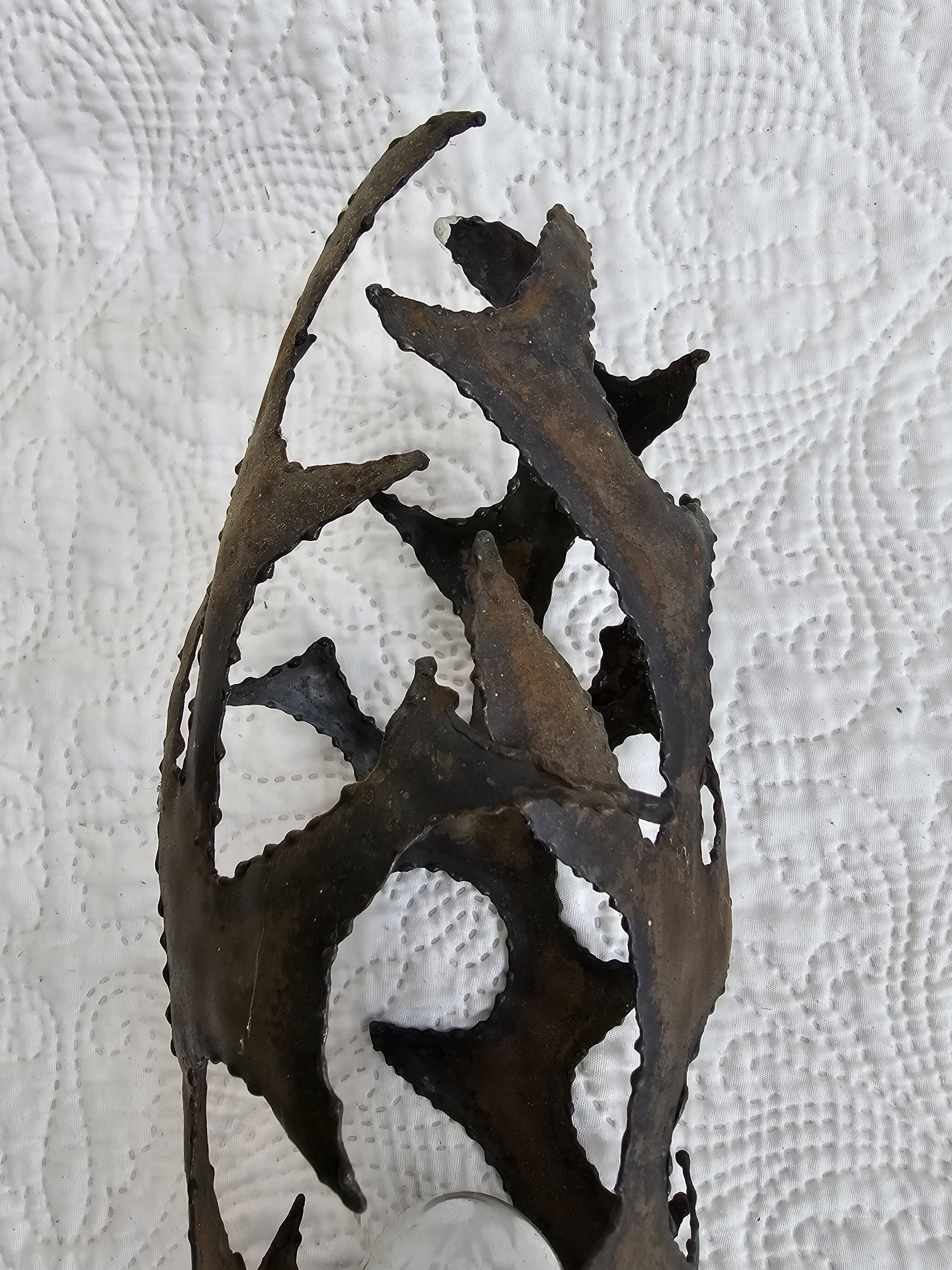 “flame” wall lamp andré lavrat