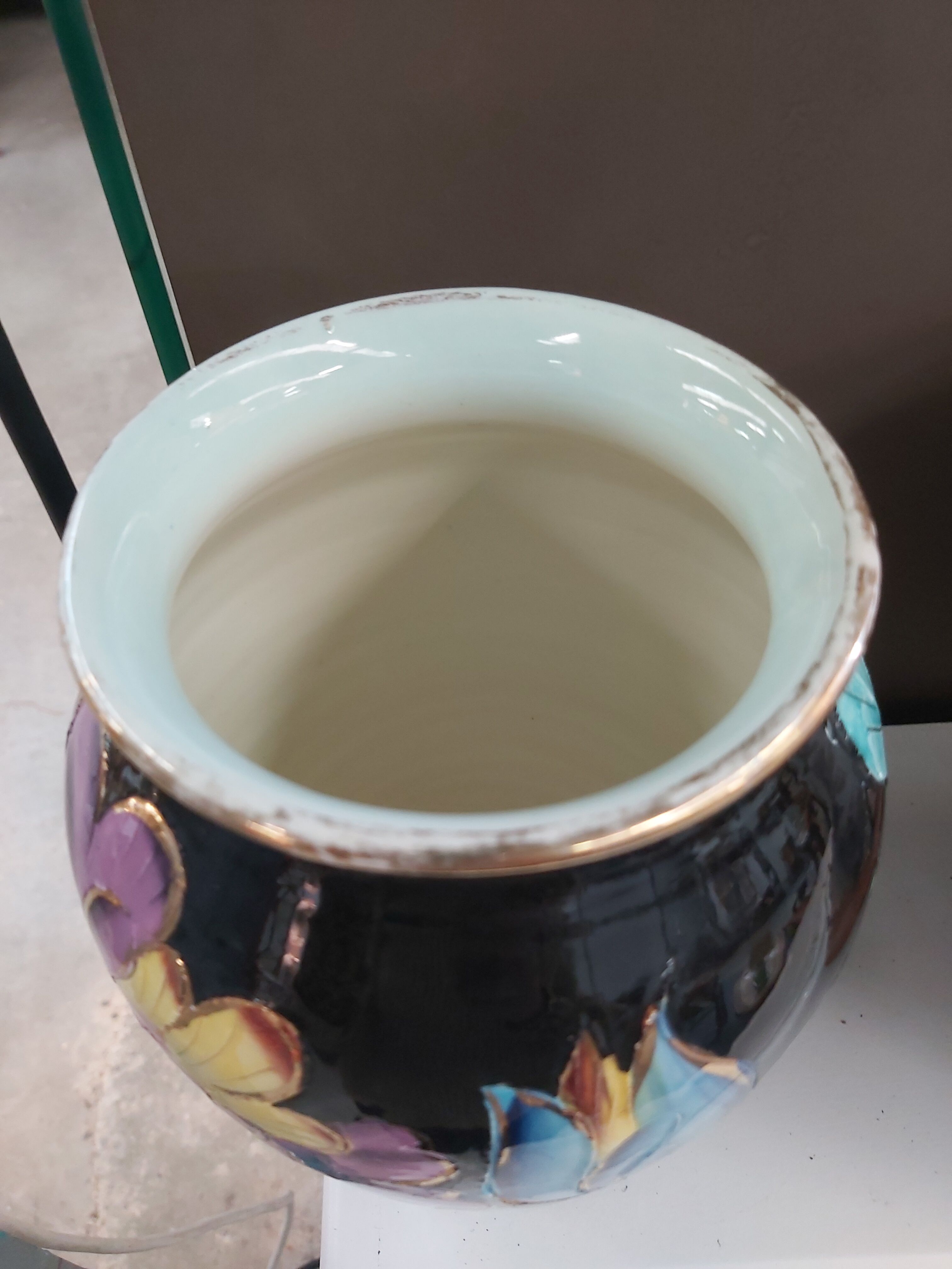 Vase signed Vallauris