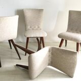 Four chairs, model Swing by CJ van Os Culemborg