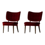 Pair of armchairs Gunnar Thalberg “Vilstol 205”, Modern Scandinavian from the 1950s.