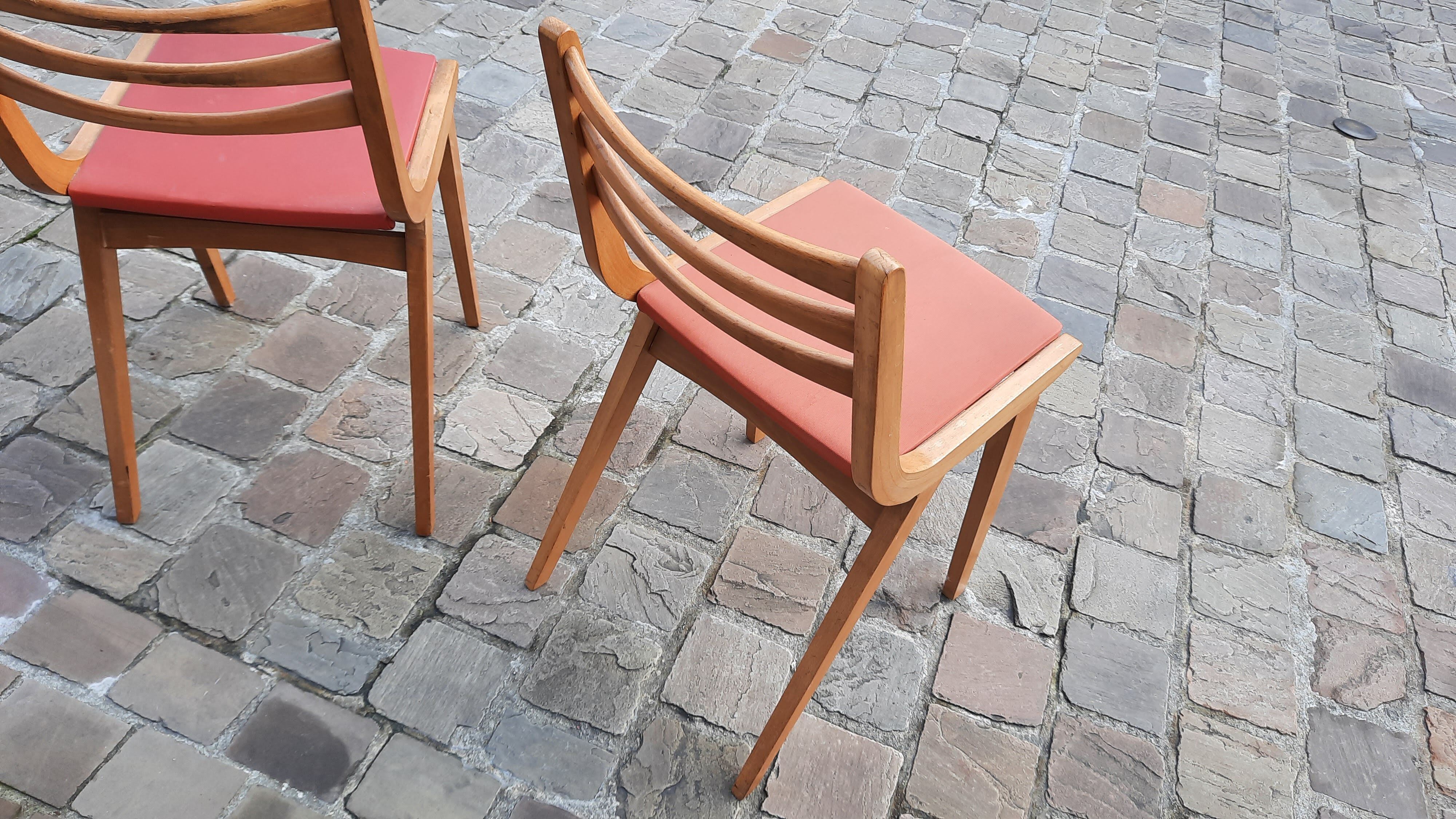 Vinatge compass chairs