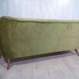 Sofa sofa year 50/60 organic iced green style Kurt Ostervig Organic Sofa