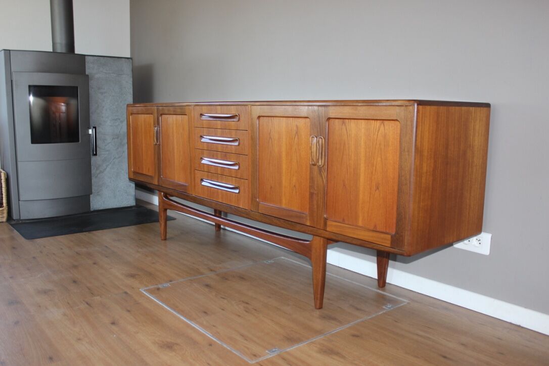 Vintage teak, Scandinavian style enfilade, by G-PLAN, FRESCO model