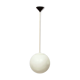 Opal Glass Pendant Lamp, 1950s