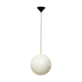 Opal Glass Pendant Lamp, 1950s