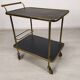 Vintage brass bar service