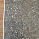 Vintage slate chrome coffee table 140 x 80 cm