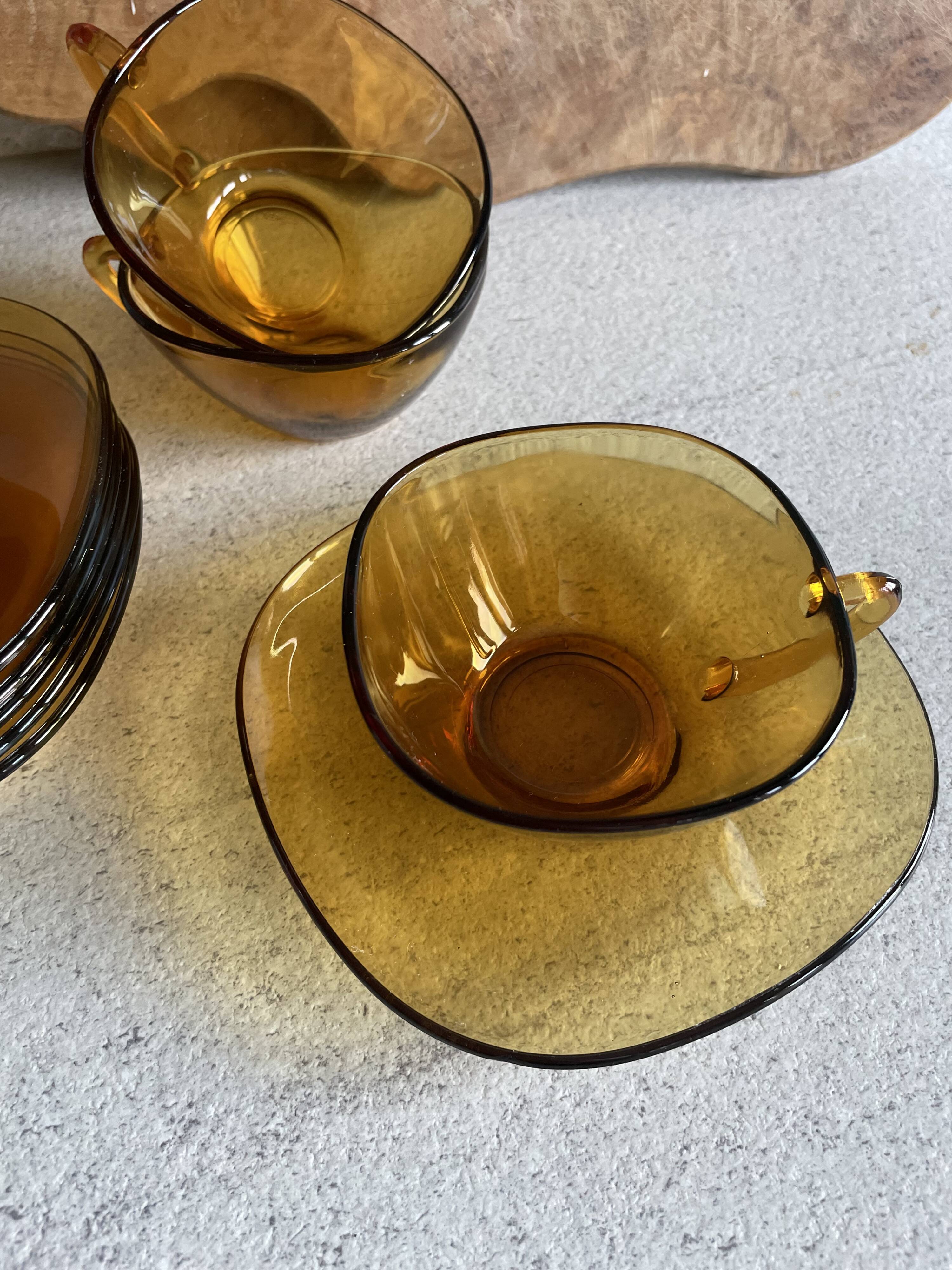 X6 cup and saucer x6 vereco