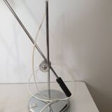 Articulated desk lamp in chromed metal by André Lavigne for Aluminor 1960