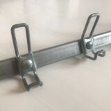 8 hook hooks industrial coat rack