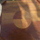 Gueridon Art Deco in fruit wood and mahogany