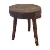 Tripod brulatist tabouret