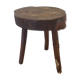 Tripod brulatist tabouret