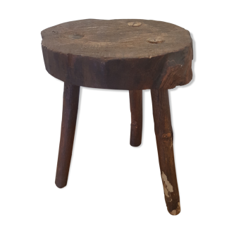 Tripod brulatist tabouret