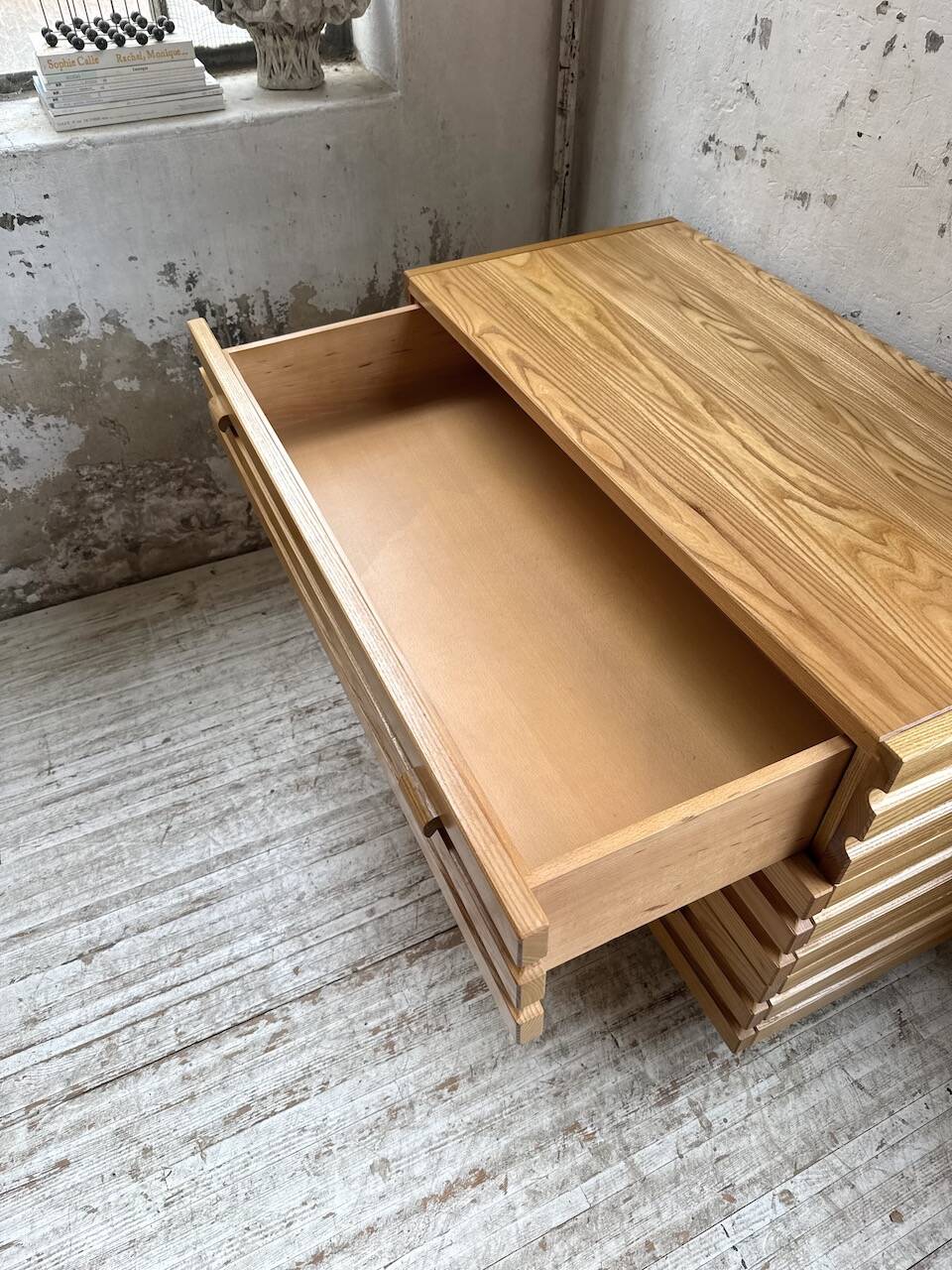 Solid oak chest of drawers Regain XL