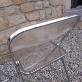 5 vintage 70'S chairs + Giancarlo Piretti Castelli support